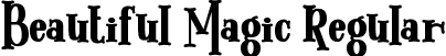 Beautiful Magic Regular font - BeautifulMagic-p74OK.ttf