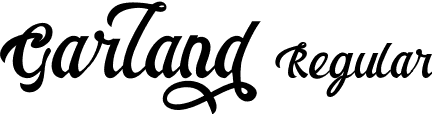 Garland Regular font - Garland-ywX4e.ttf