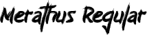 Merathus Regular font - Merathus.ttf