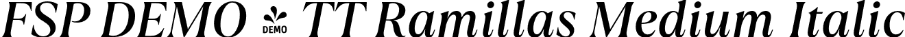 FSP DEMO - TT Ramillas Medium Italic font - Fontspring-DEMO-tt_ramillas_medium_italic.otf