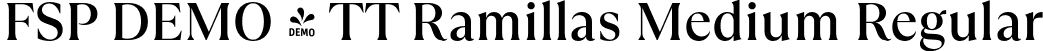 FSP DEMO - TT Ramillas Medium Regular font - Fontspring-DEMO-tt_ramillas_medium.otf