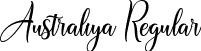 Australiya Regular font - Australiya.ttf