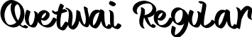 Quetwai Regular font - Quetwai.ttf