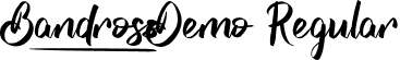 Bandross Demo Regular font - BandrossDemoRegular.ttf