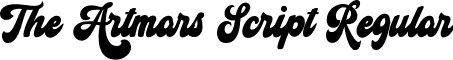 The Artmars Script Regular font - The Artmars Script.otf