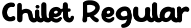 Chilet Regular font - Chilet.ttf