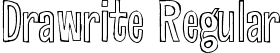 Drawrite Regular font - Drawrite.otf