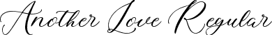 Another Love Regular font - Another Love.otf