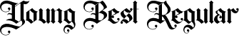 Young Best Regular font - YoungBest - PERSONAL USE ONLY.otf