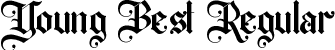Young Best Regular font - YoungBest-Regular.ttf