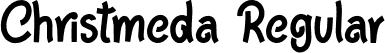 Christmeda Regular font - Christmeda.otf