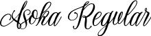 Asoka Regular font - Asoka.ttf
