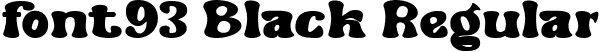 font93 Black Regular font - Burkey-Black.ttf