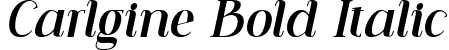 Carlgine Bold Italic font - Carlgine-BoldItalic.ttf