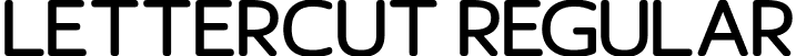 Lettercut Regular font - Lettercut.ttf
