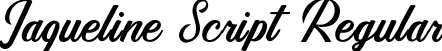 Jaqueline Script Regular font - Jaqueline.ttf