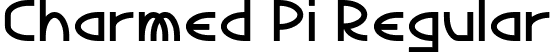 Charmed Pi Regular font - Charmed-Pi.otf