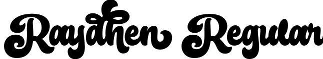 Raydhen Regular font - RaydhenRegular-GORng.otf