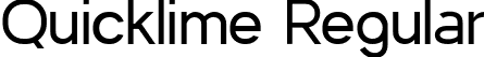 Quicklime Regular font - Quicklime-Regular.otf