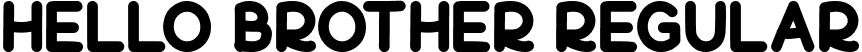 Hello Brother Regular font - Hello Brother.otf