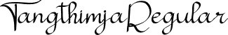 Tangthimja Regular font - Tangthimja.ttf