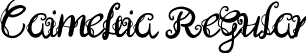 Caimellia Regular font - Caimellia.ttf