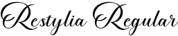 Restylia Regular font - Restylia OT.otf