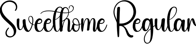 Sweethome Regular font - Sweethome.otf