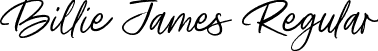Billie James Regular font - BillieJames-Regular.ttf