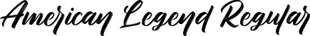 American Legend Regular font - American_Legend.otf