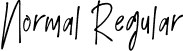 Normal Regular font - GirlySunrise-Regular.otf