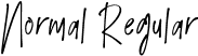 Normal Regular font - GirlySunrise-Regular.ttf