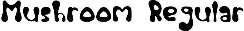 Mushroom Regular font - Mushroom-Regular.otf