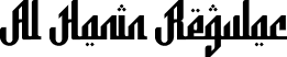 Al Hanin Regular font - AlHanin.otf