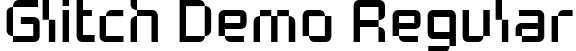 Glitch Demo Regular font - Glitch-Demo.ttf