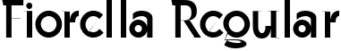 Fiorella Regular font - Fiorella.ttf
