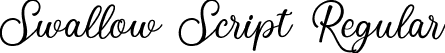 Swallow Script Regular font - Swallow Script.ttf