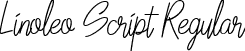 Linoleo Script Regular font - Linoleo Script.ttf