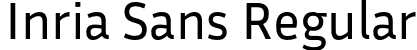 Inria Sans Regular font - InriaSans-Regular.otf