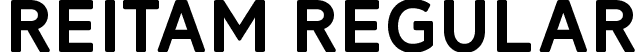 Reitam Regular font - Reitam Regular.otf