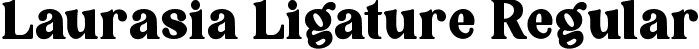 Laurasia Ligature Regular font - Laurasia-Ligature.ttf