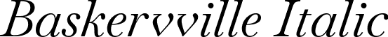 Baskervville Italic font - Baskervville-Italic.ttf