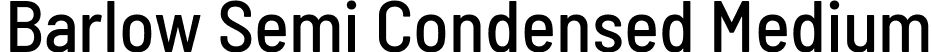 Barlow Semi Condensed Medium font - BarlowSemiCondensed-Medium.ttf