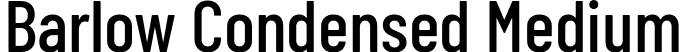 Barlow Condensed Medium font - BarlowCondensed-Medium.ttf