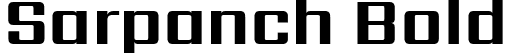Sarpanch Bold font - Sarpanch-Bold.ttf
