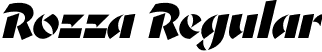 Rozza Regular font - rozza.otf