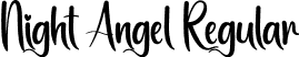 Night Angel Regular font - Night-Angel.otf