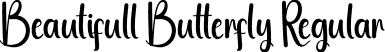 Beautifull Butterfly Regular font - Beautifull-Butterfly.otf