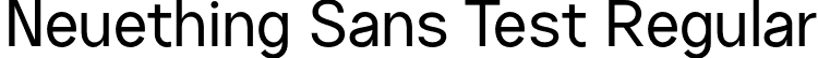 Neuething Sans Test Regular font - NeuethingVariableTest-Regular.otf