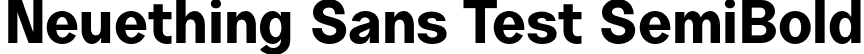 Neuething Sans Test SemiBold font - NeuethingVariableTest-ExtraBold.otf